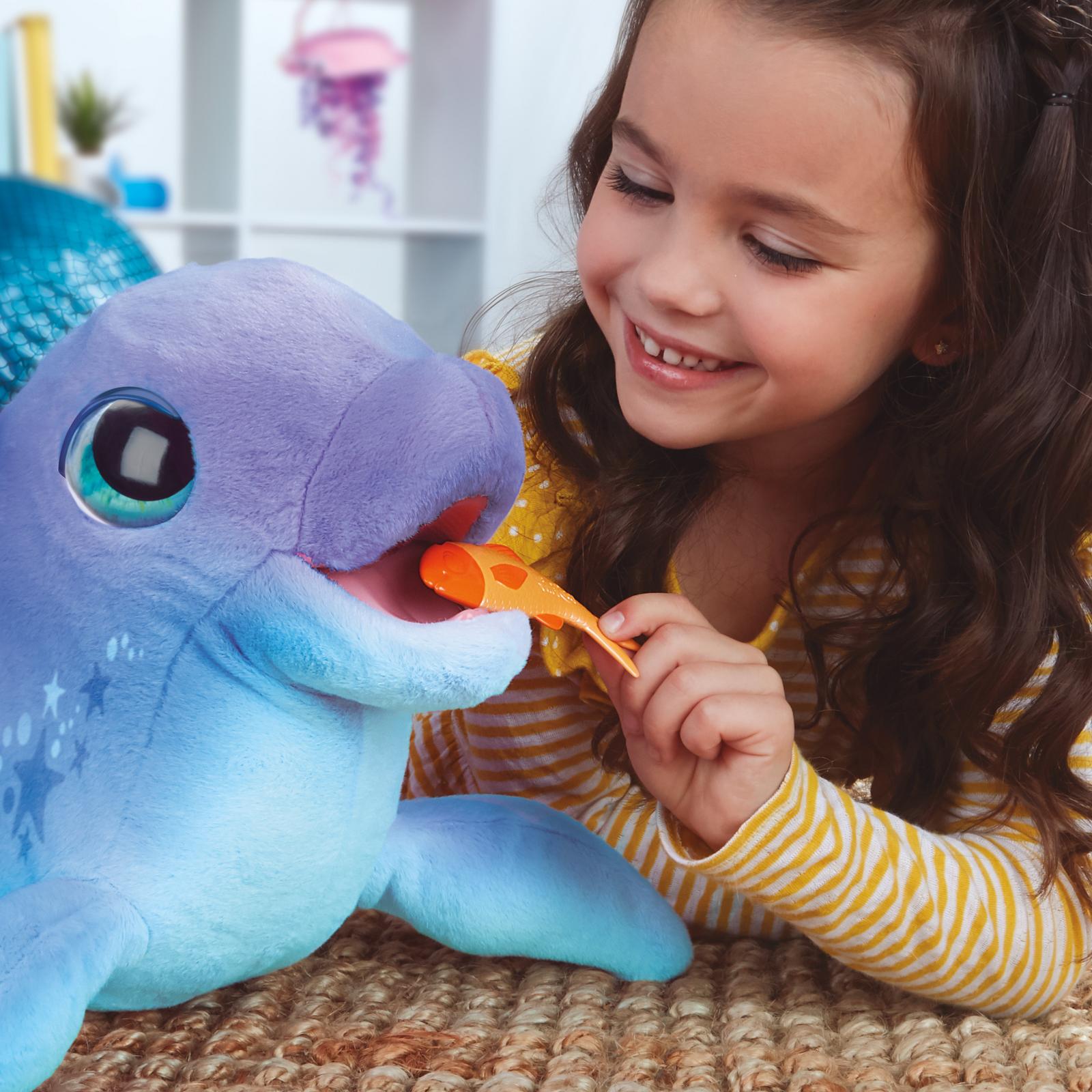 Игрушка мягкая FurReal Friends дельфин - фото 7