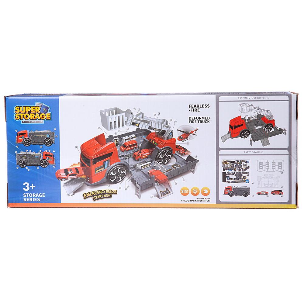 Игровой набор Junfa Пожарная станция P904-A - фото 2