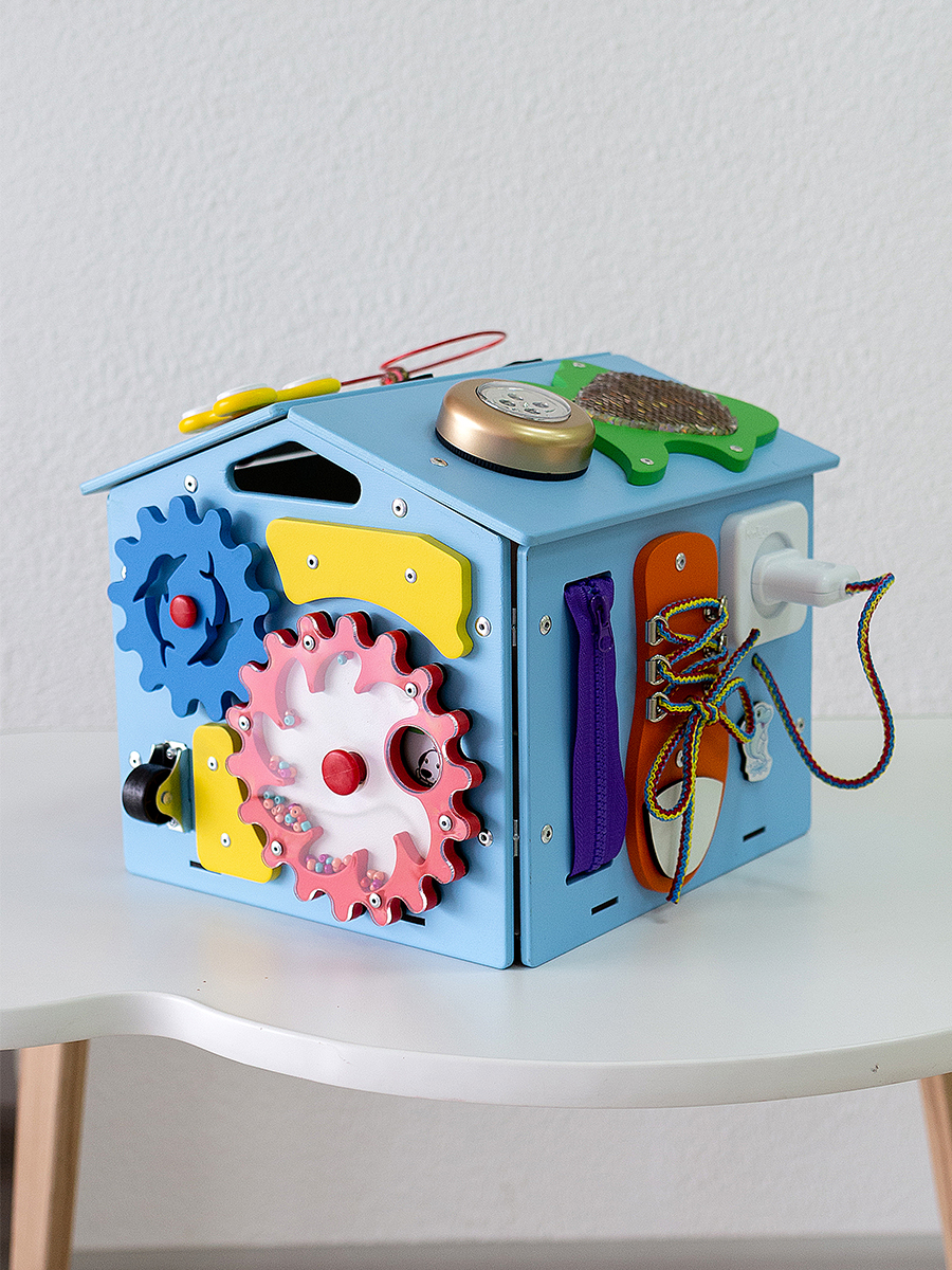 Игрушка KimToys бизиборд Домик - фото 7