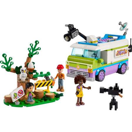 Конструктор LEGO Friends Newsroom Van блочный