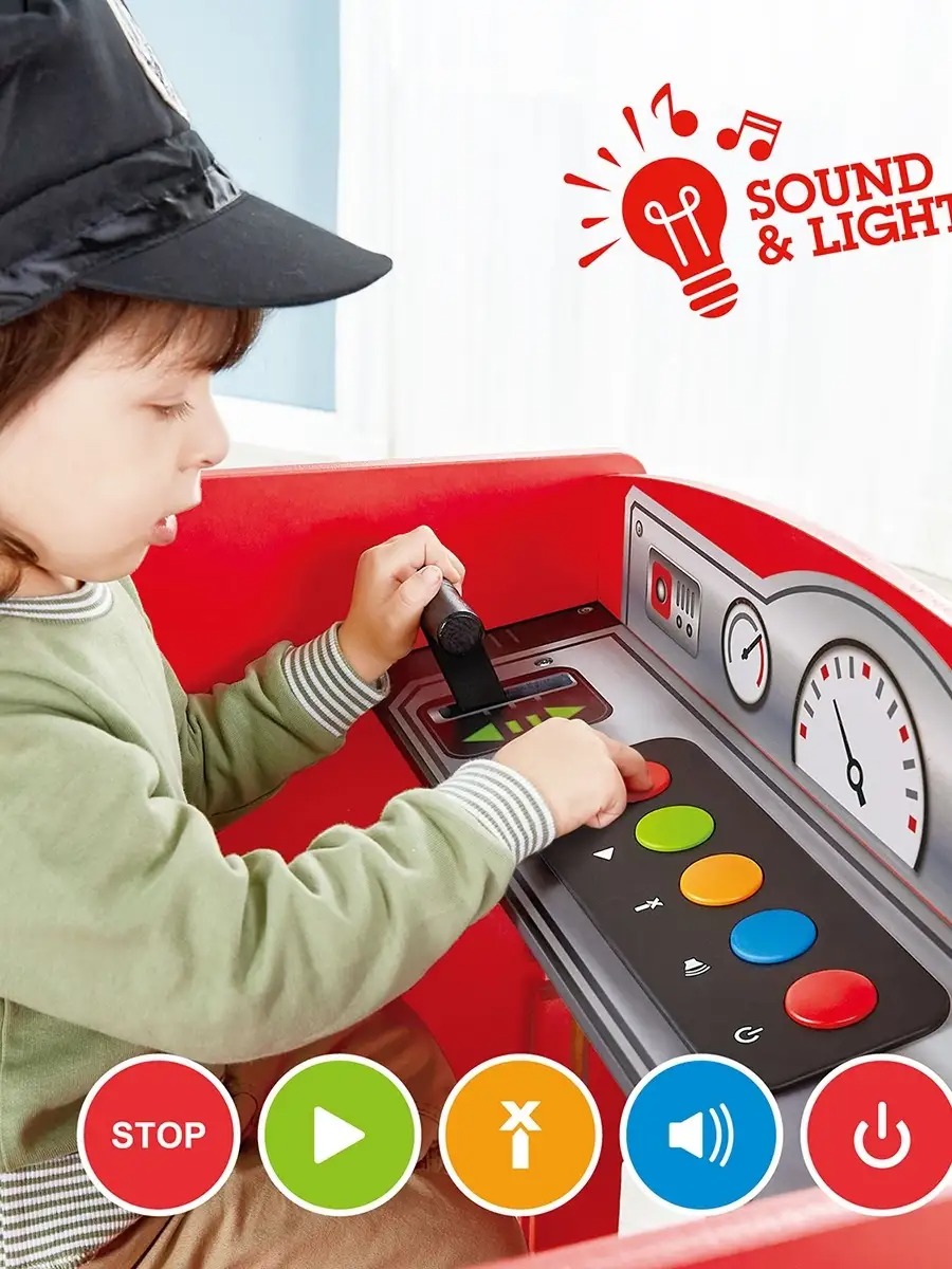 Набор железнодорожный Hape E3769_HP - фото 3