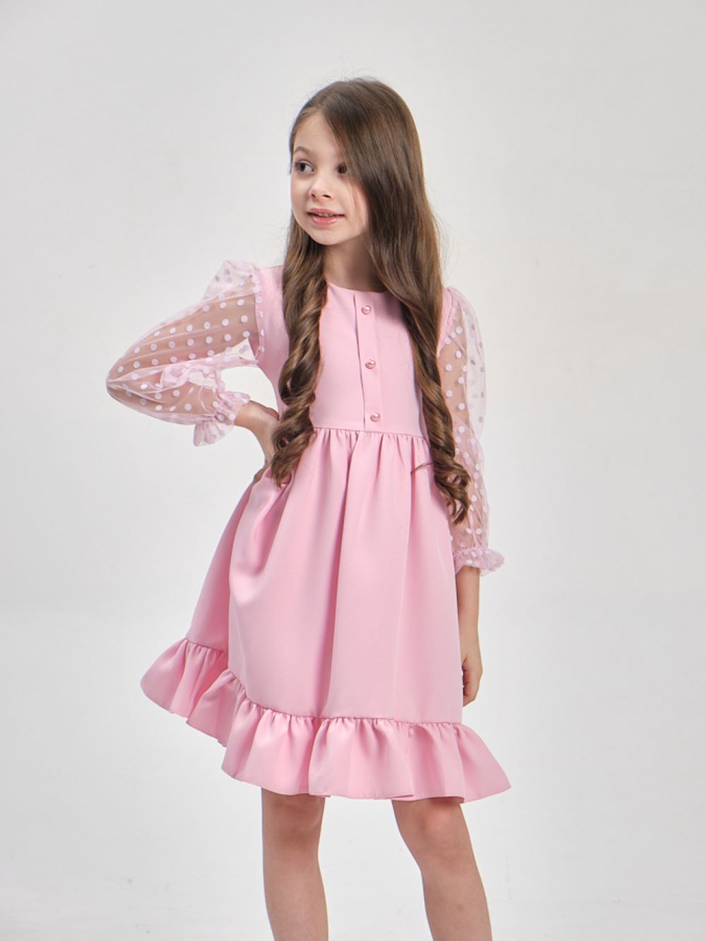 Платье Sofisha kids Plat.barbie-pink - фото 20