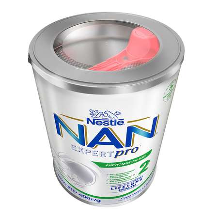 Смесь NAN 2 кисломолочный 400г с 6мес