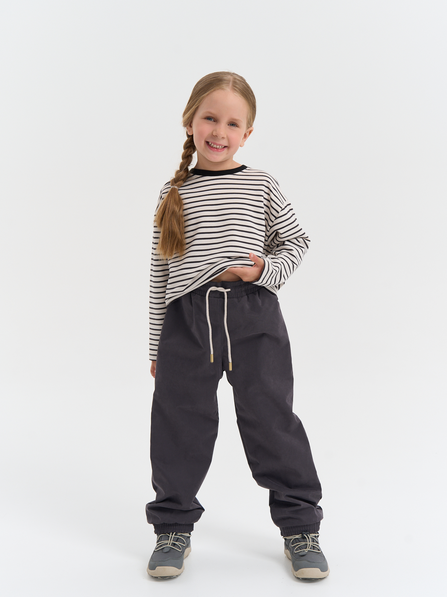 Брюки BUNGLY 1R4556/Графит - фото 2