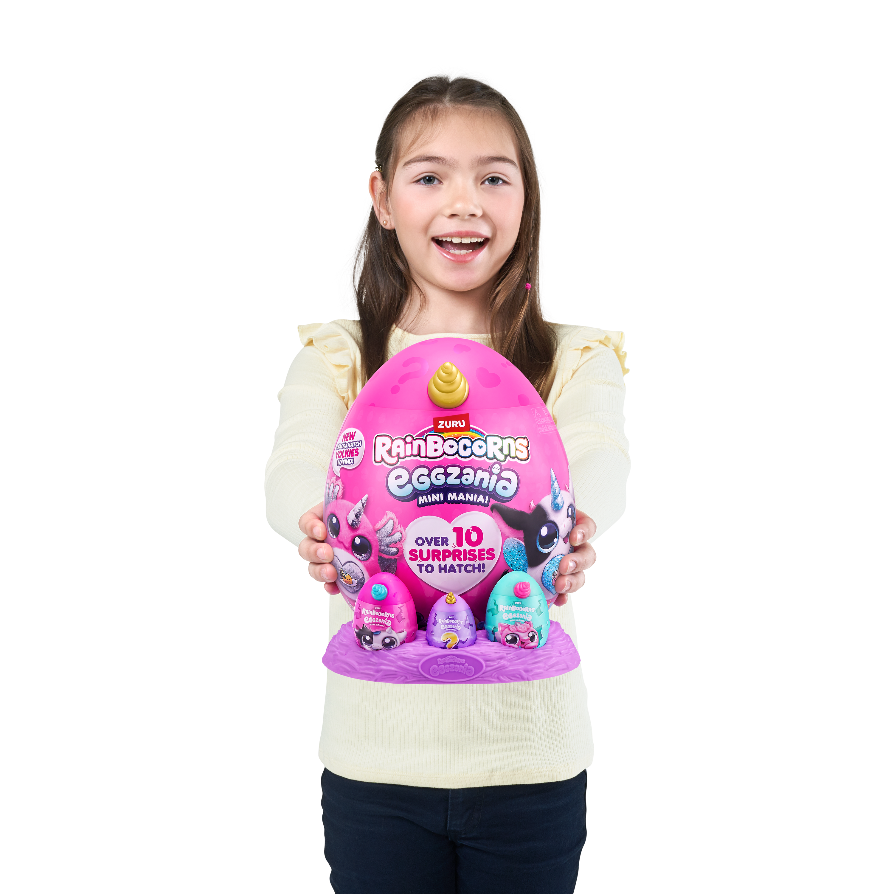 Мягкая игрушка Zuru Rainbocorns Eggzania - фото 4