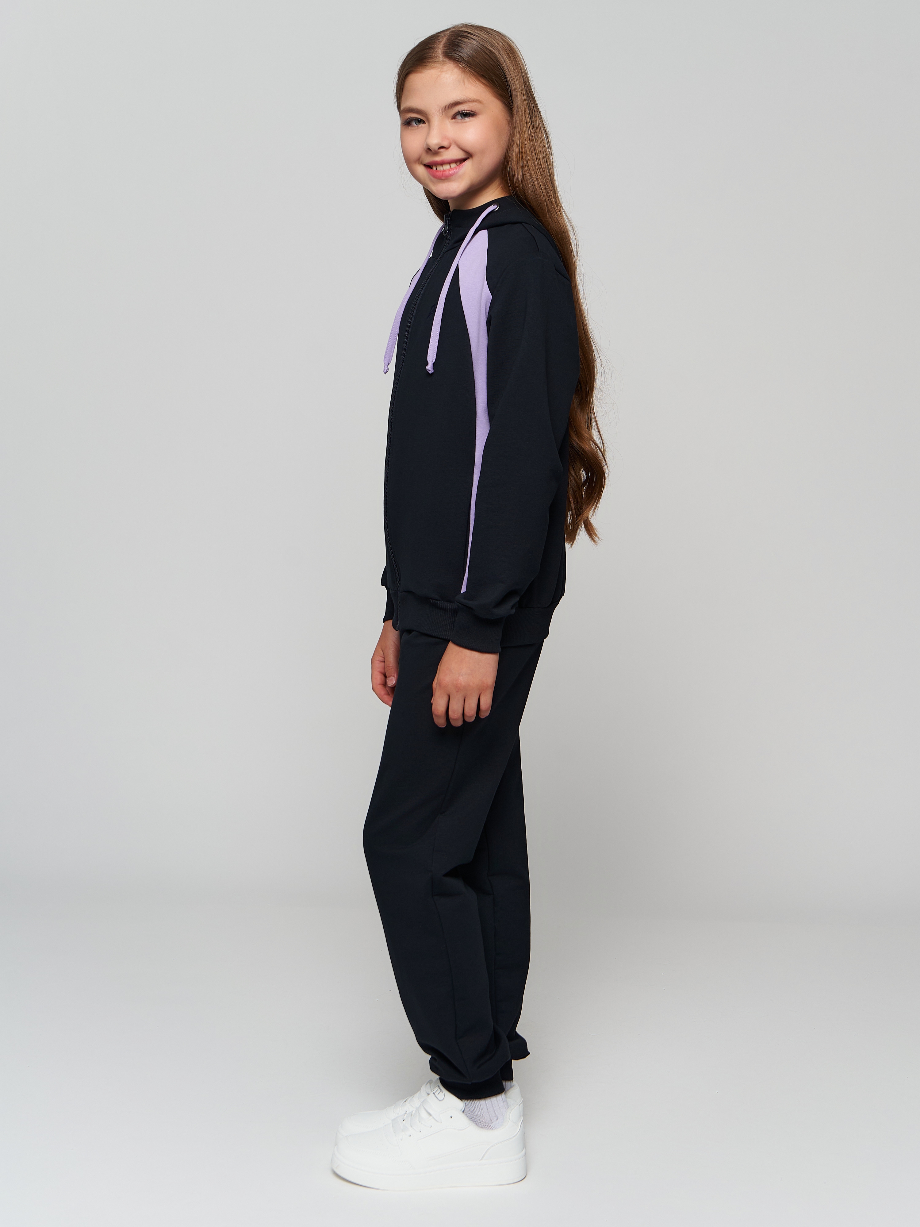 Спортивный костюм RODOS М-327/синий_лиловый - фото 5