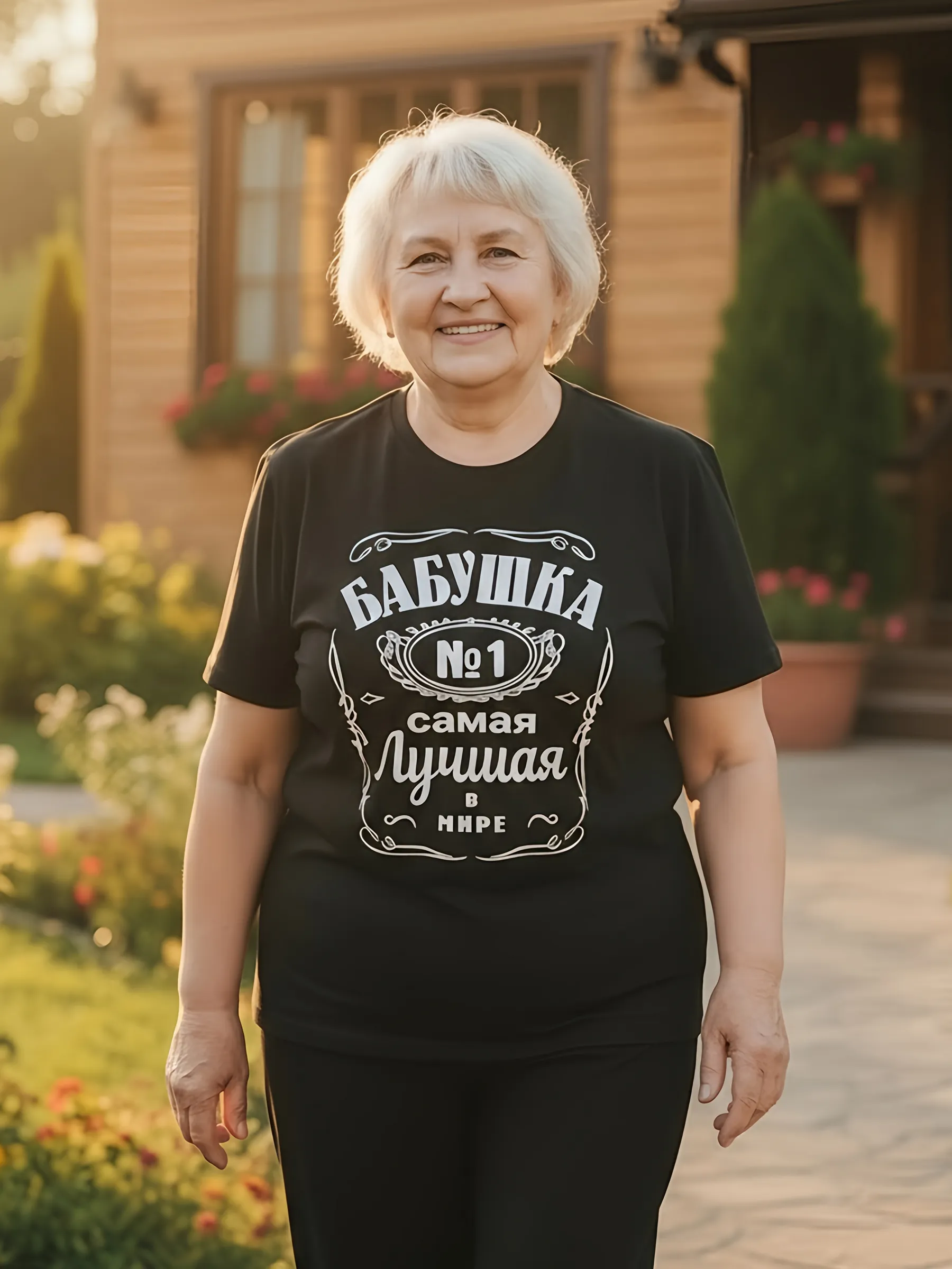 Футболка MY BUY MB62872ЧБ - фото 4