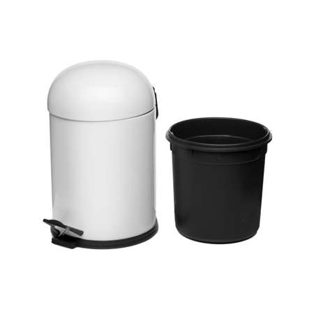 Ведро для мусора NAVAKO Aquarius 5L White