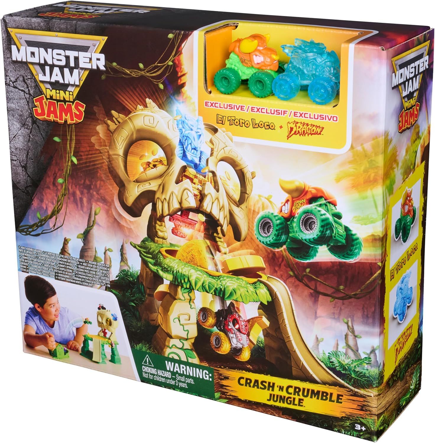 Набор Monster Jam Mini Feature Set 6074433 - фото 6