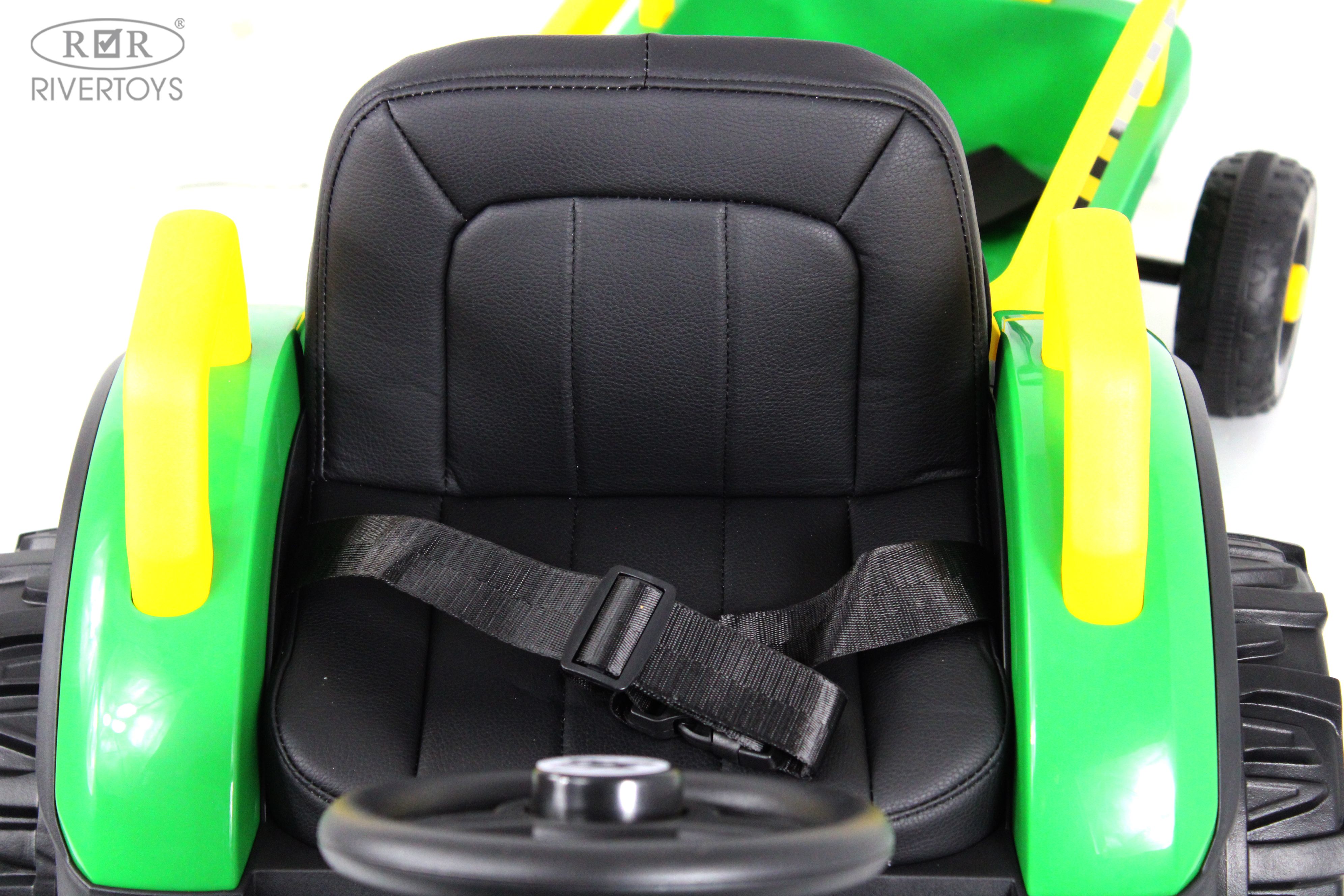 Электромобиль RIVERTOYS Z333VO-GREEN С пультом ДУ - фото 9