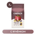 Корм для собак CARNICA средних и крупных пород с ягненком сухой 7кг