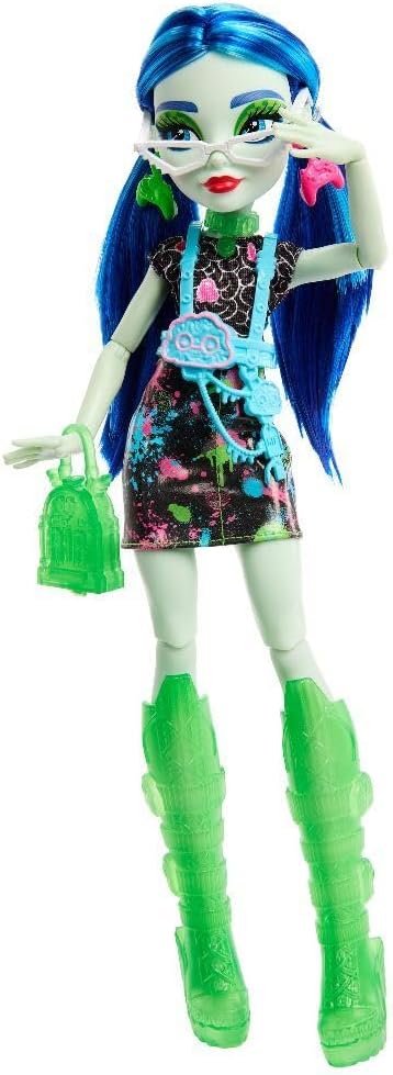 Кукла модельная Monster High Skulltimate Secrets Ghoulia HNF81 - фото 2