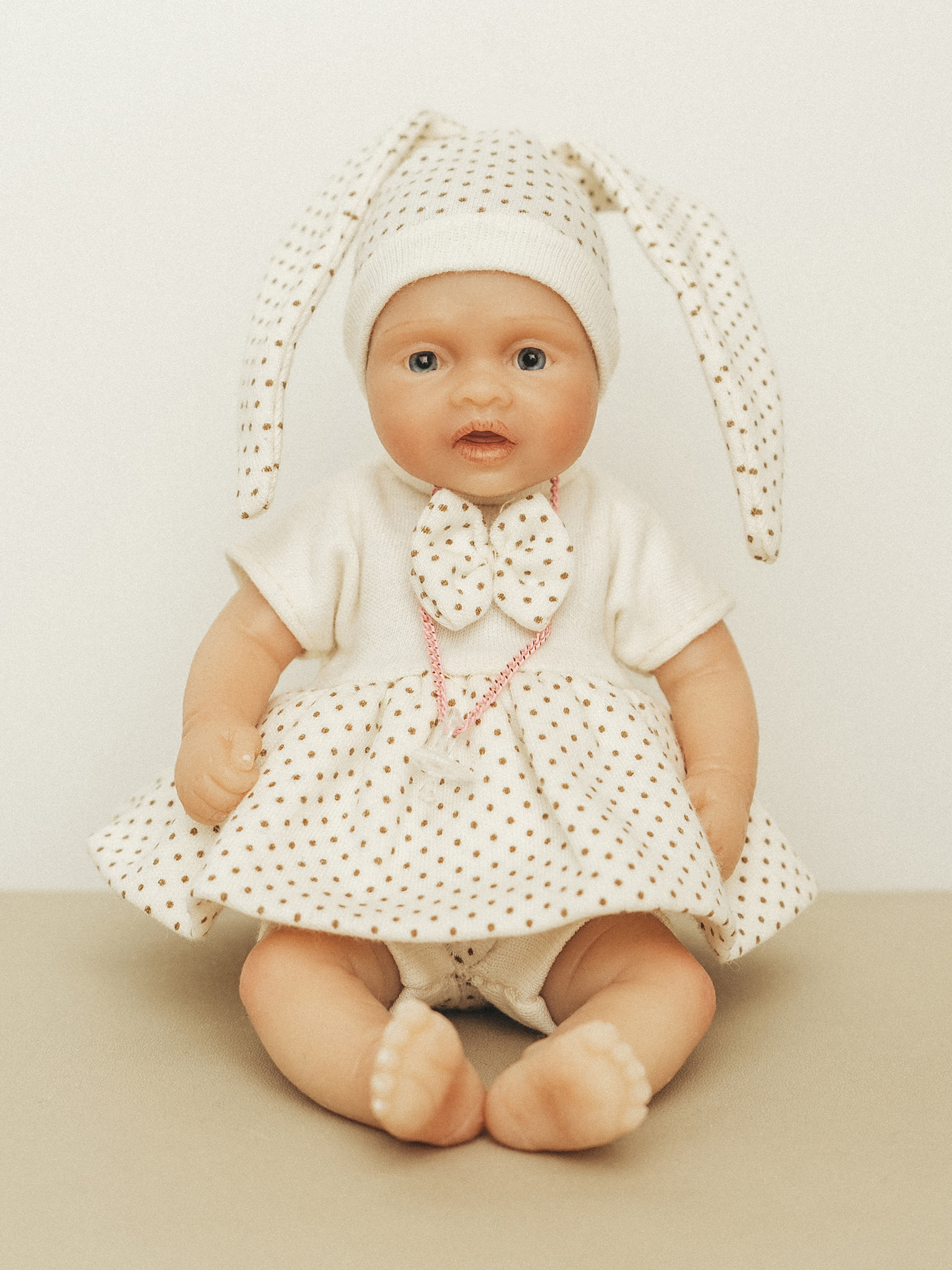 Кукла мини Magic Manufactory Magic baby Пупс реборн девочка высота 19 см 4631162180901 - фото 2