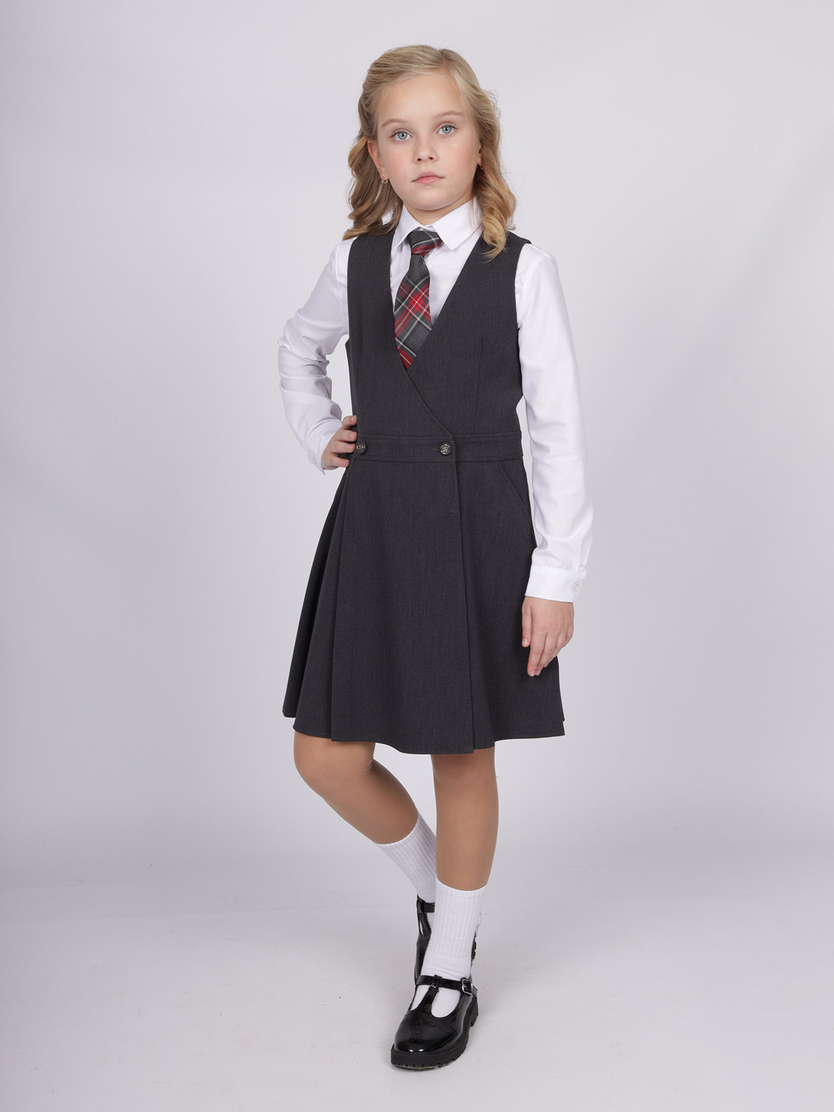 Сарафан Sky Lake 2341 Рио серый - фото 4