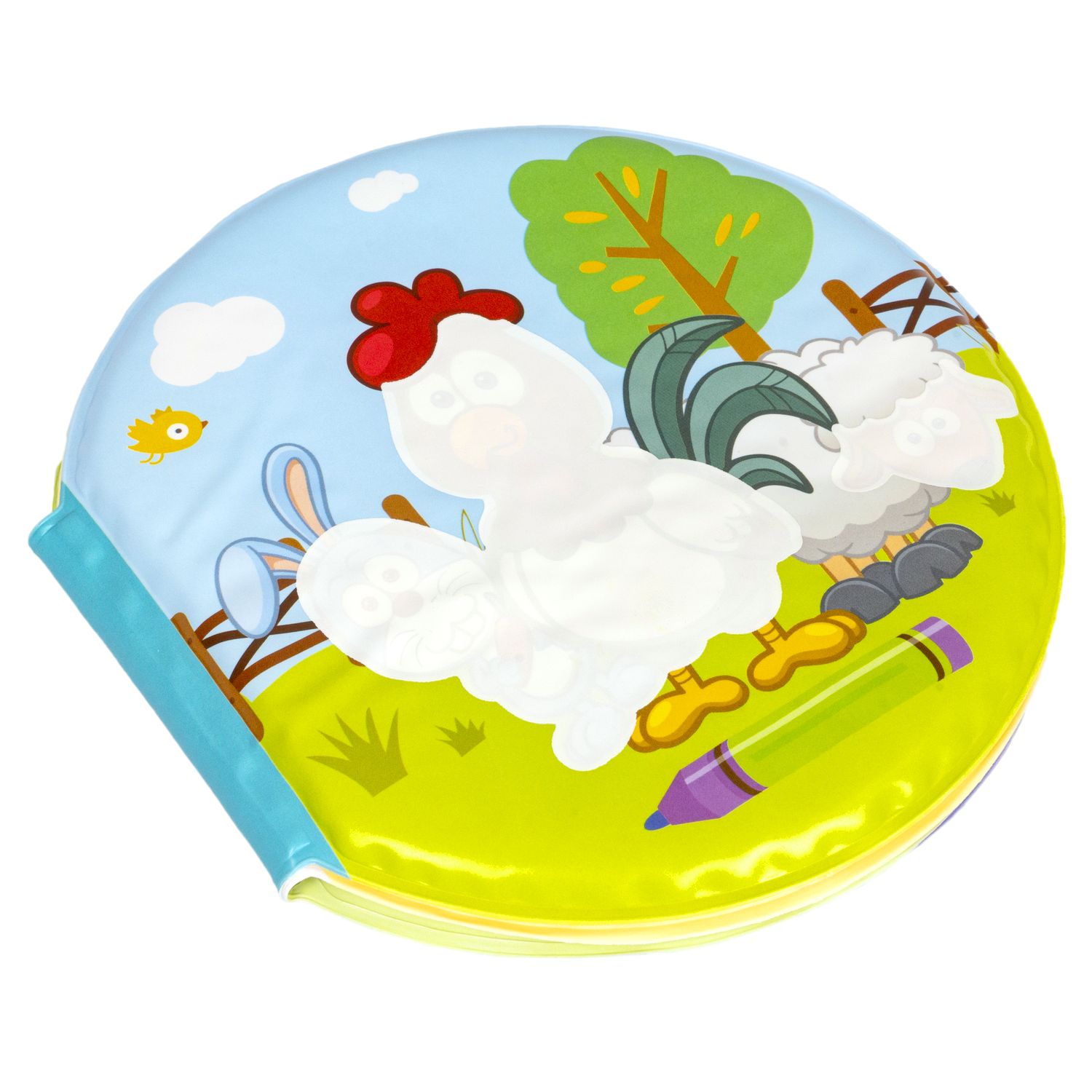 Игрушка Bondibon книжка для ванной Ферма - фото 5