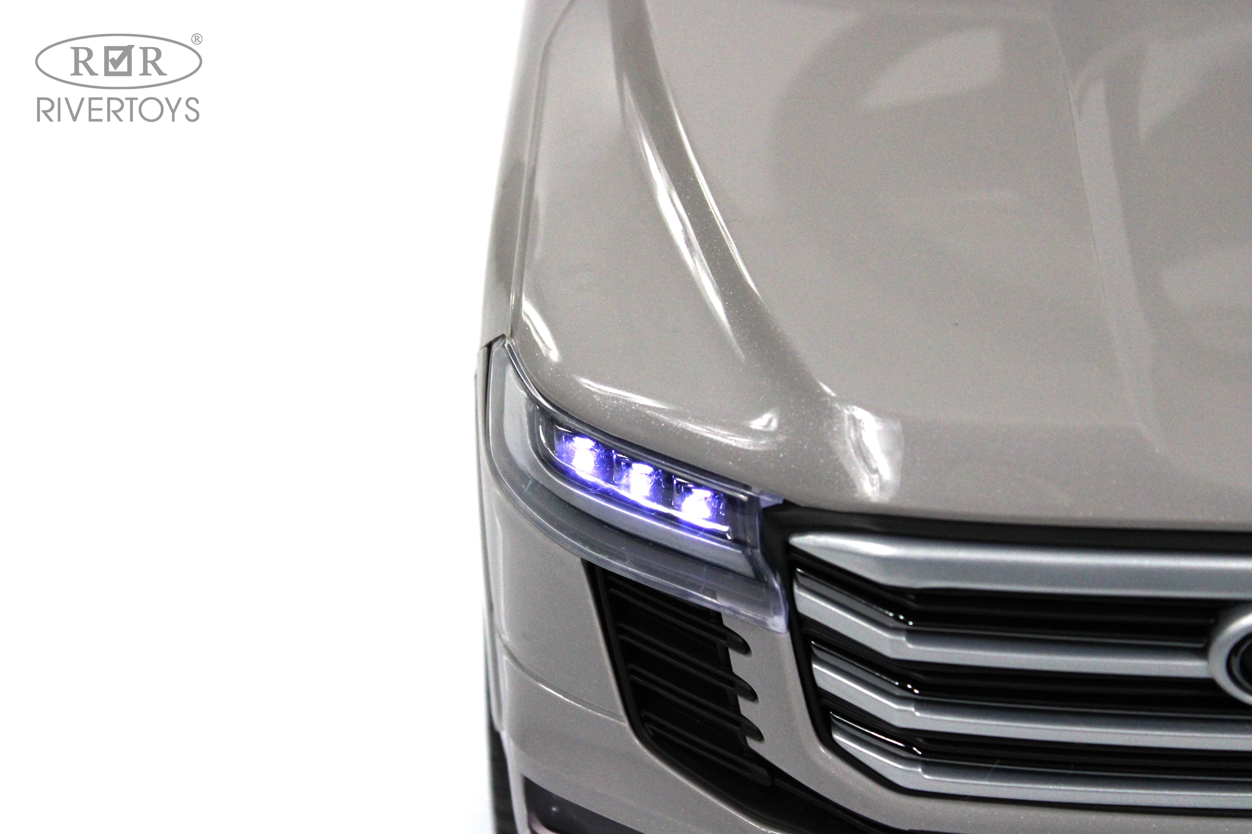 Каталка RIVERTOYS Z002ZZ-D-GREY серый - фото 6