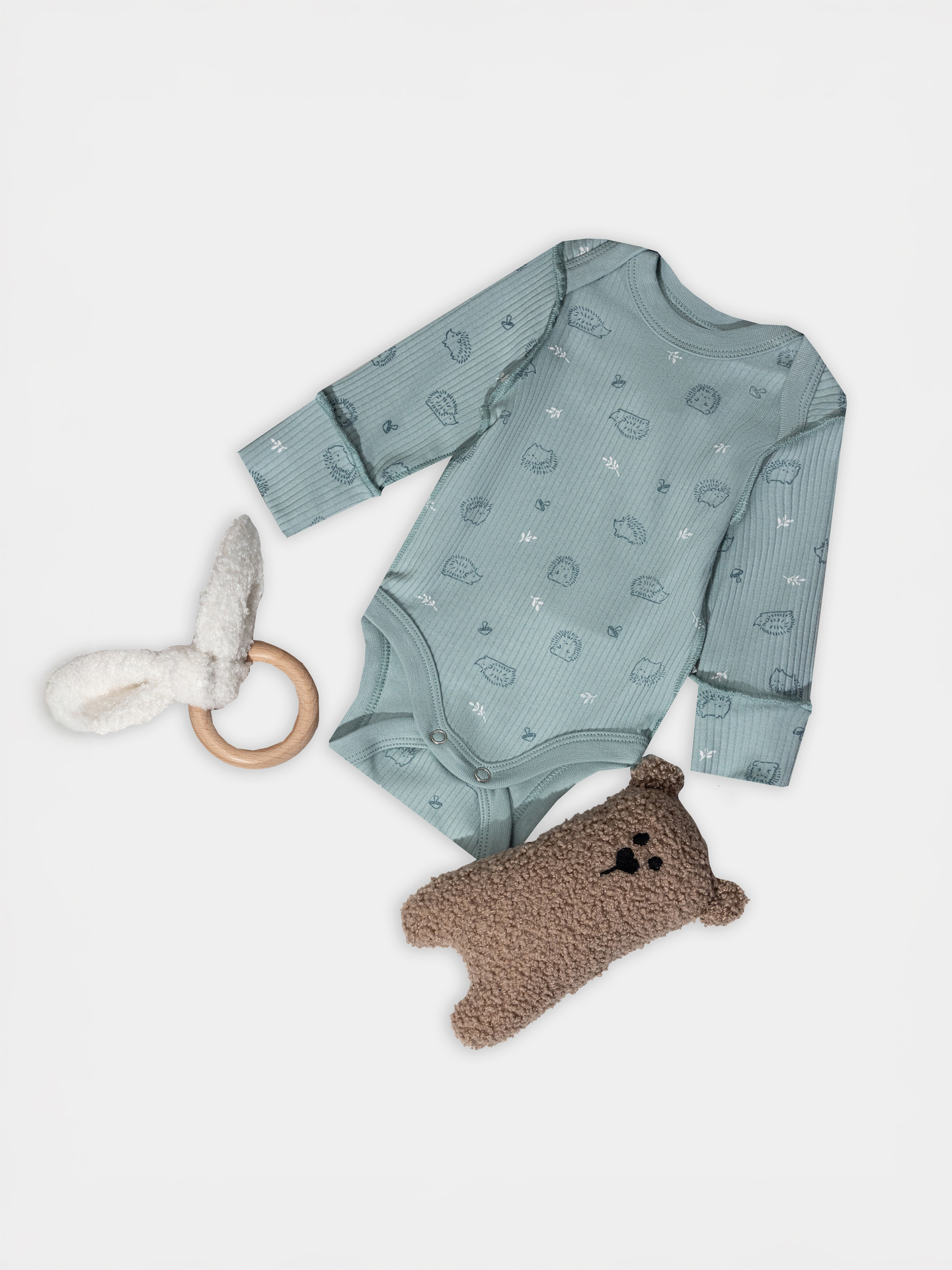 Боди Mark Formelle (Марк Формэль) 13018-1/ежики на мяте - фото 1