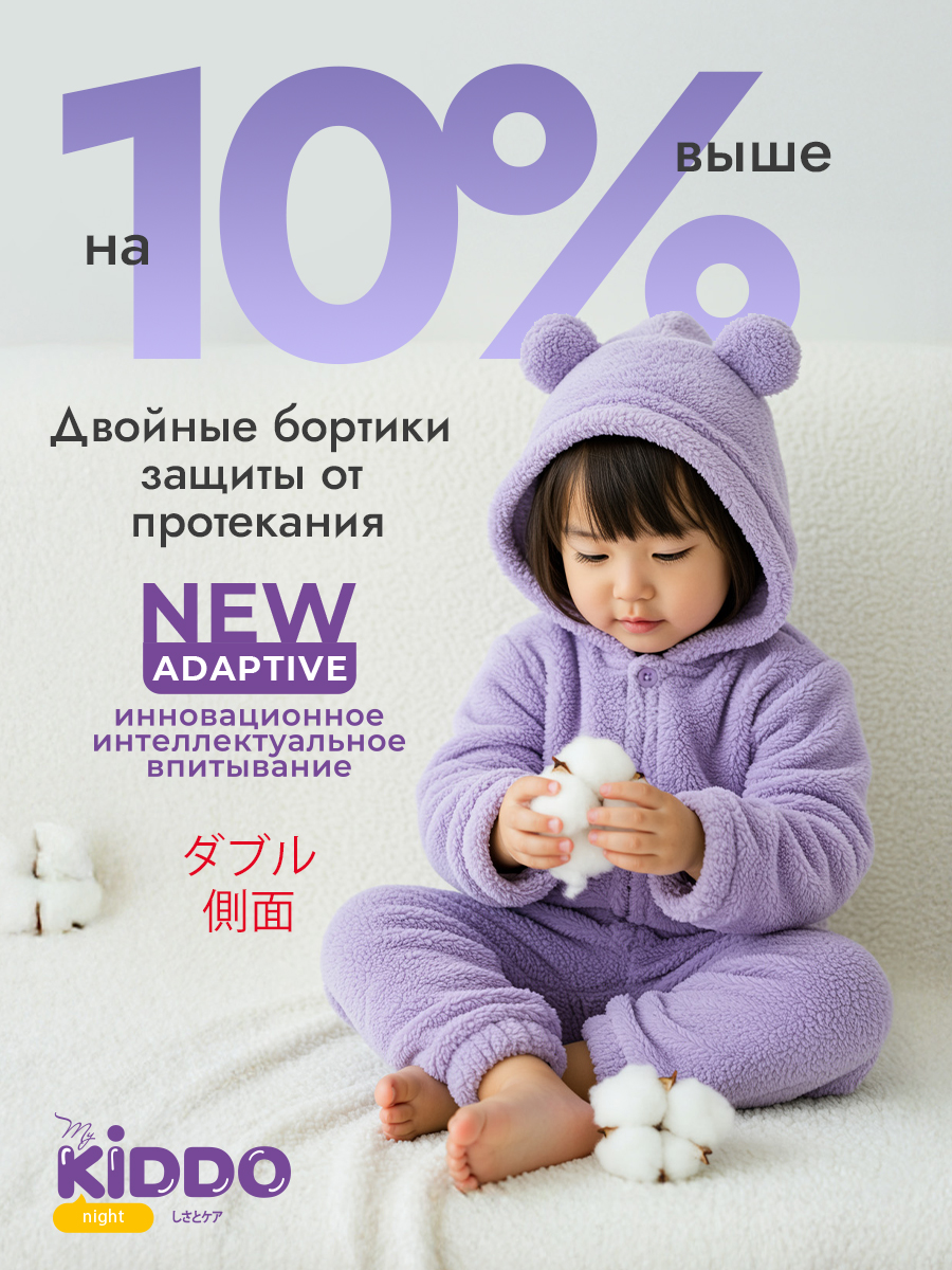 Трусики Kiddo Night L (9-14 кг) 18 шт. - фото 8
