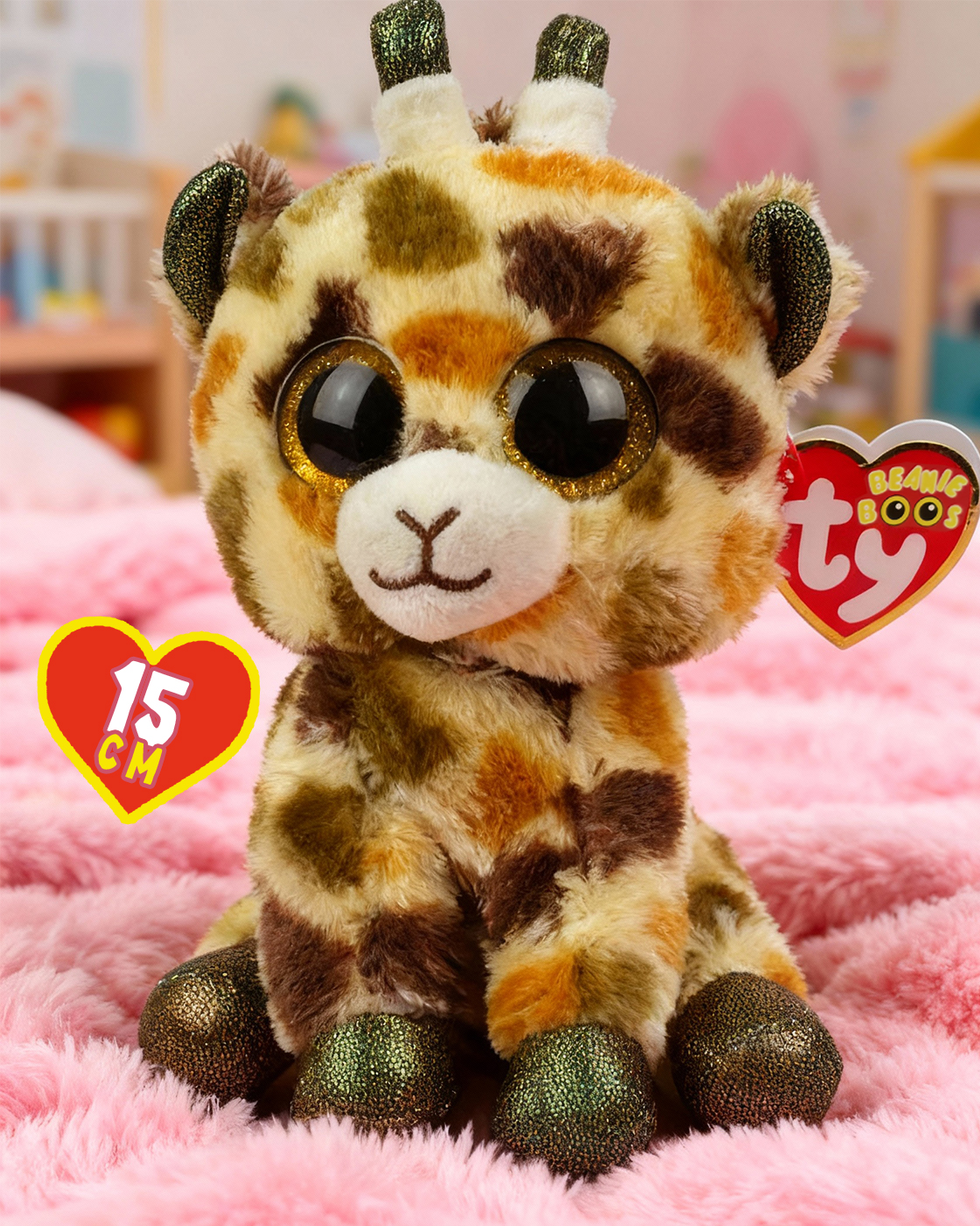 Мягкая игрушка TY Жираф - фото 1