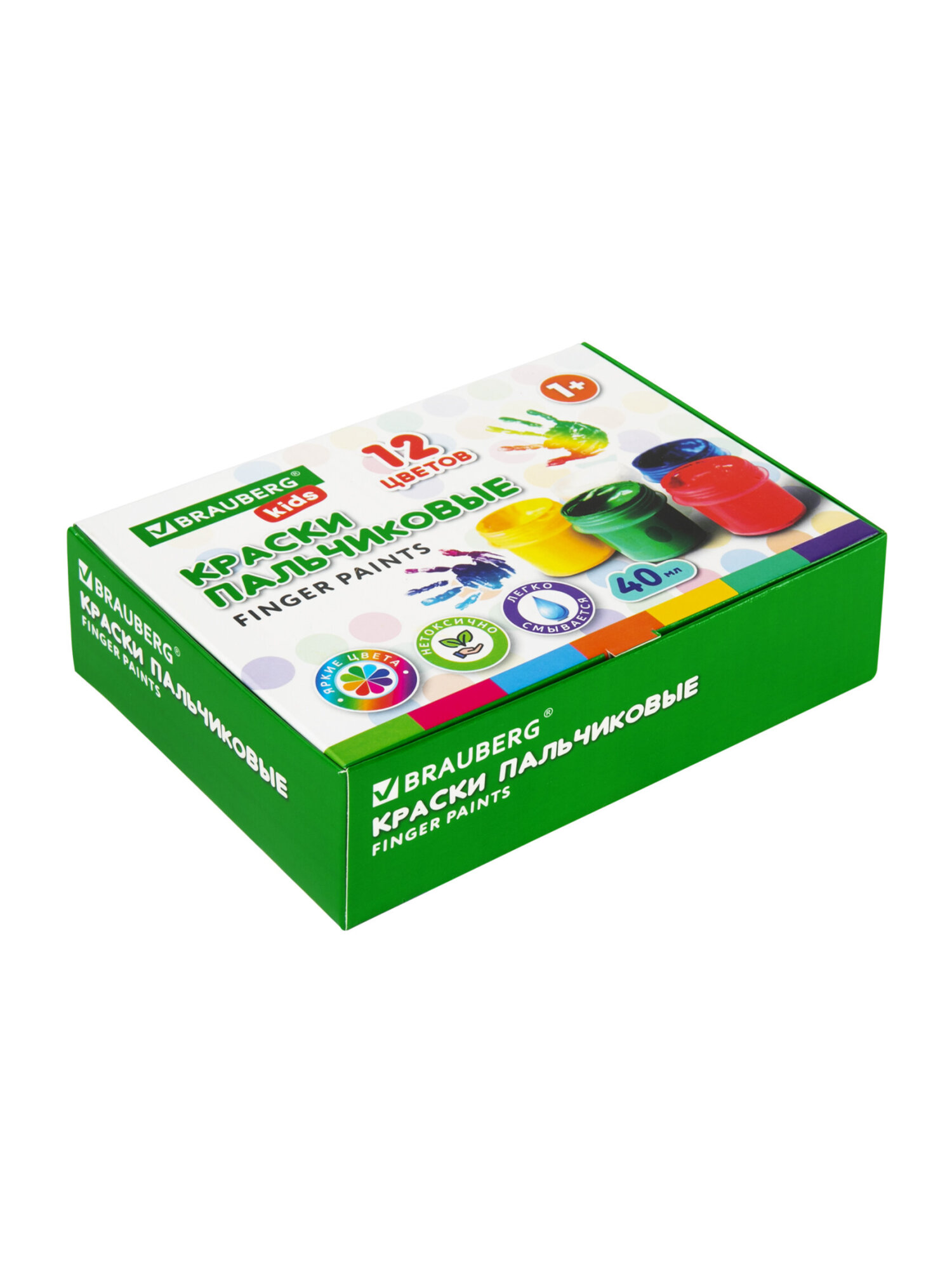 Краски пальчиковые Brauberg 12 цв. - фото 10