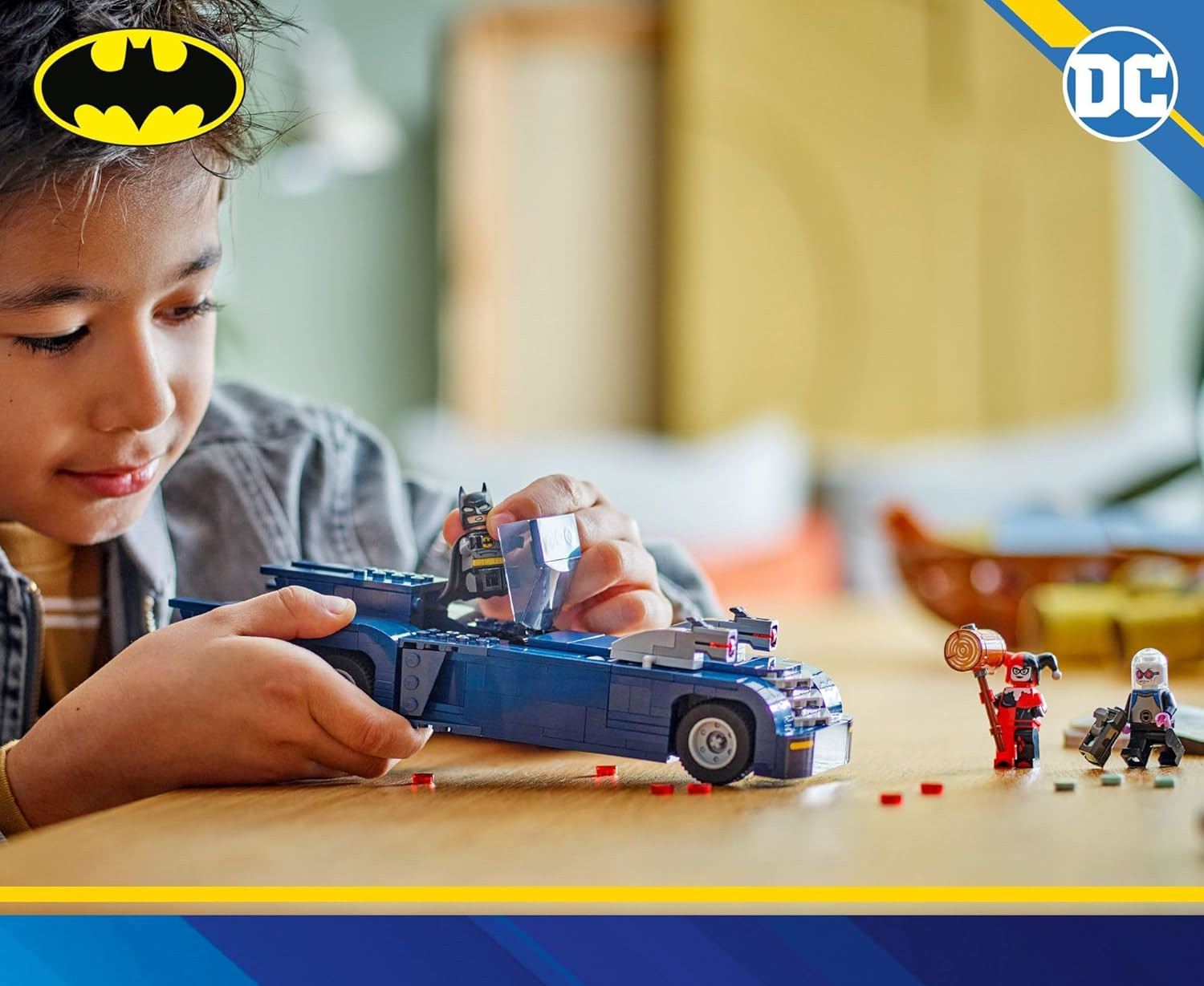 Конструктор LEGO Batman Movie Бэтмен vs Харли Квинн и м.Фриз - фото 6