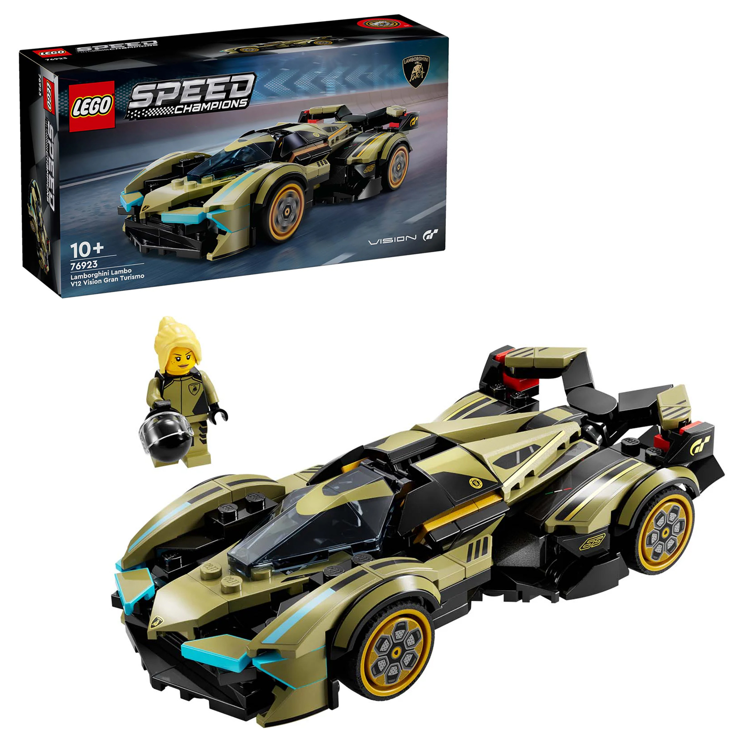 Конструктор LEGO Speed Champions Lamborghini V12 Vision GT 230 дет. - фото 1