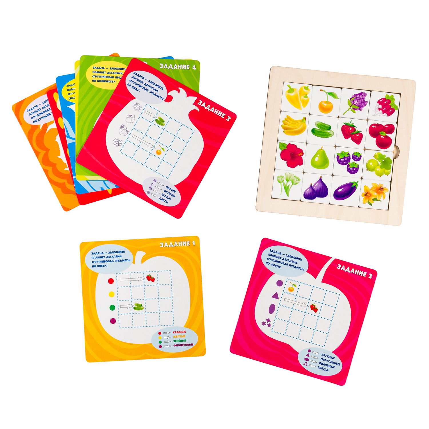 Настольная игра Step Puzzle Фруктомино - фото 5