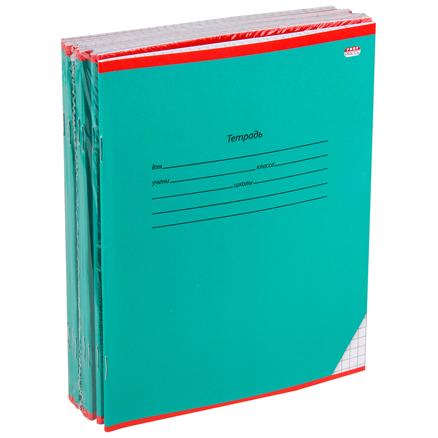 Тетрадь Prof-Press клетка 18 лист. 10 шт. - фото 2