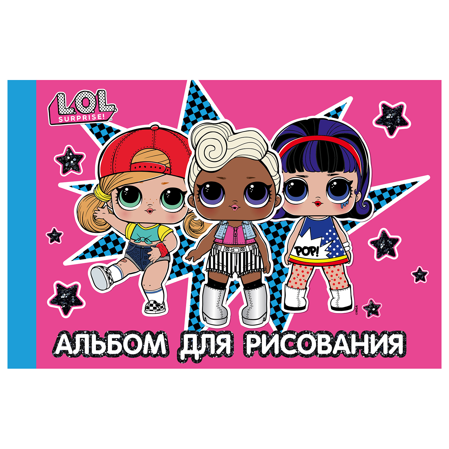 Альбом L.O.L. Surprise! А4 40 лист. в ассортименте - фото 3