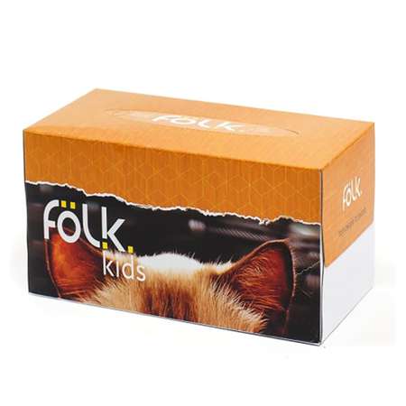 Бумажные салфетки Folk 3 упак. 180 шт.