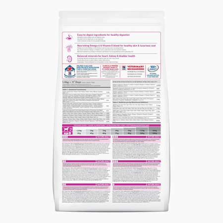 Корм для собак HILLS 1,5кг Science Plan для мелких и миниатюрных пород старше 7 лет с курицей сухой