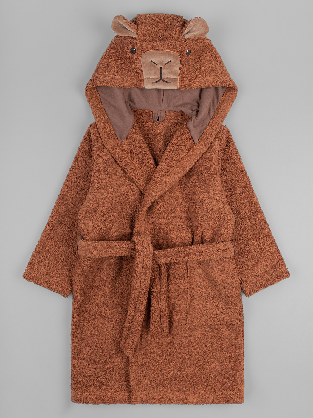 Халат LEO 0839_коричневый_капибара - фото 1