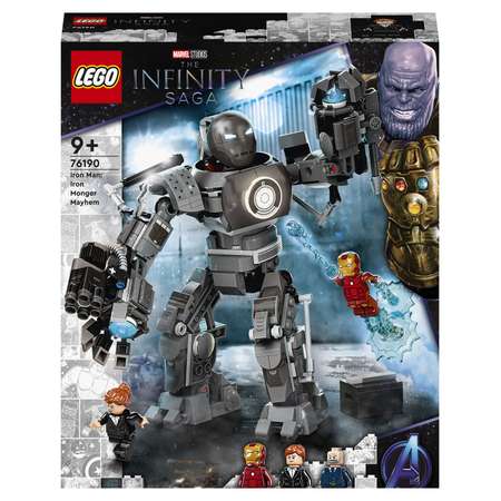 Конструктор LEGO Marvel Super Heroes Железный человек блочный