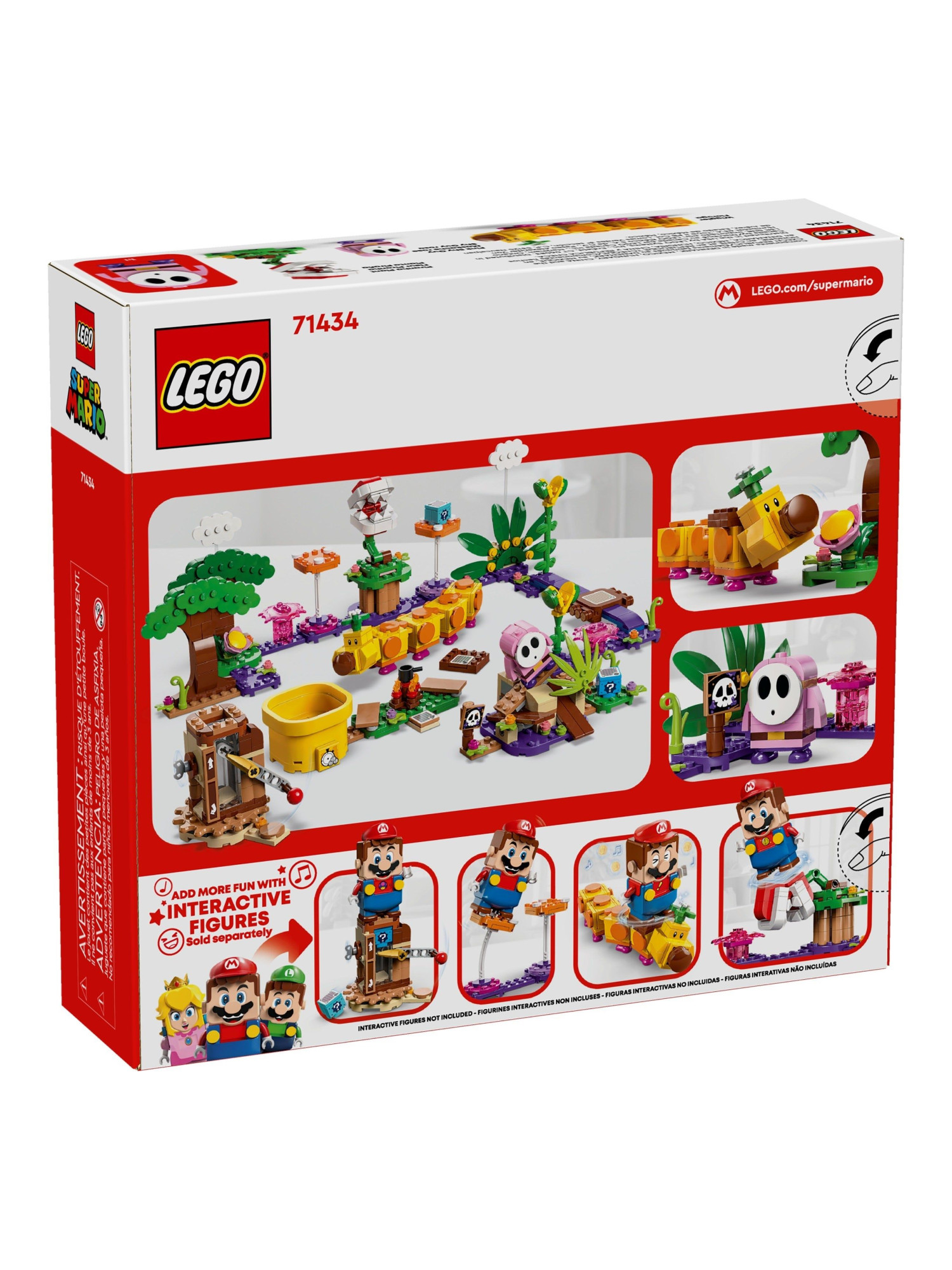 Конструктор LEGO Super Mario Джунгли 598 дет. - фото 3