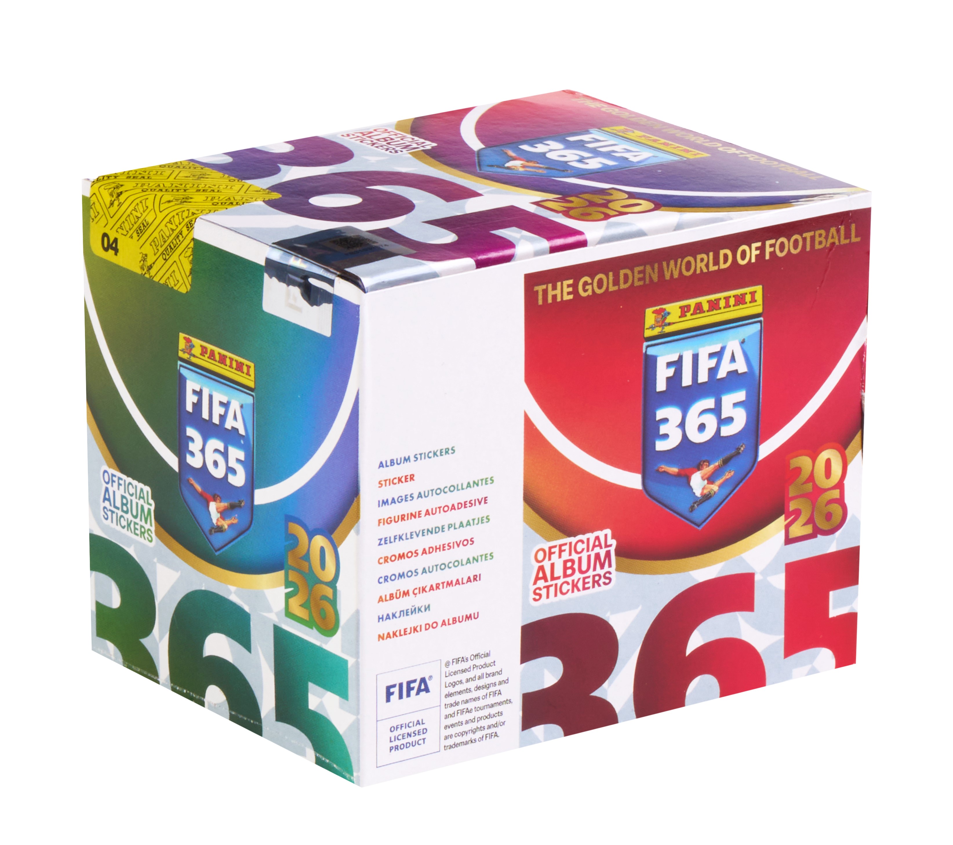 Наклейки Panini FIFA 365 2026 50 шт. - фото 1