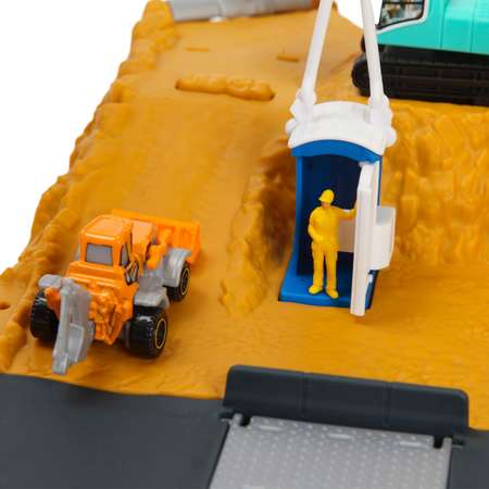 Парковка Matchbox строительная площадка многоуровневый