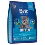 Корм для котят Brit 400г Premium Cat Kitten с курицей сухой