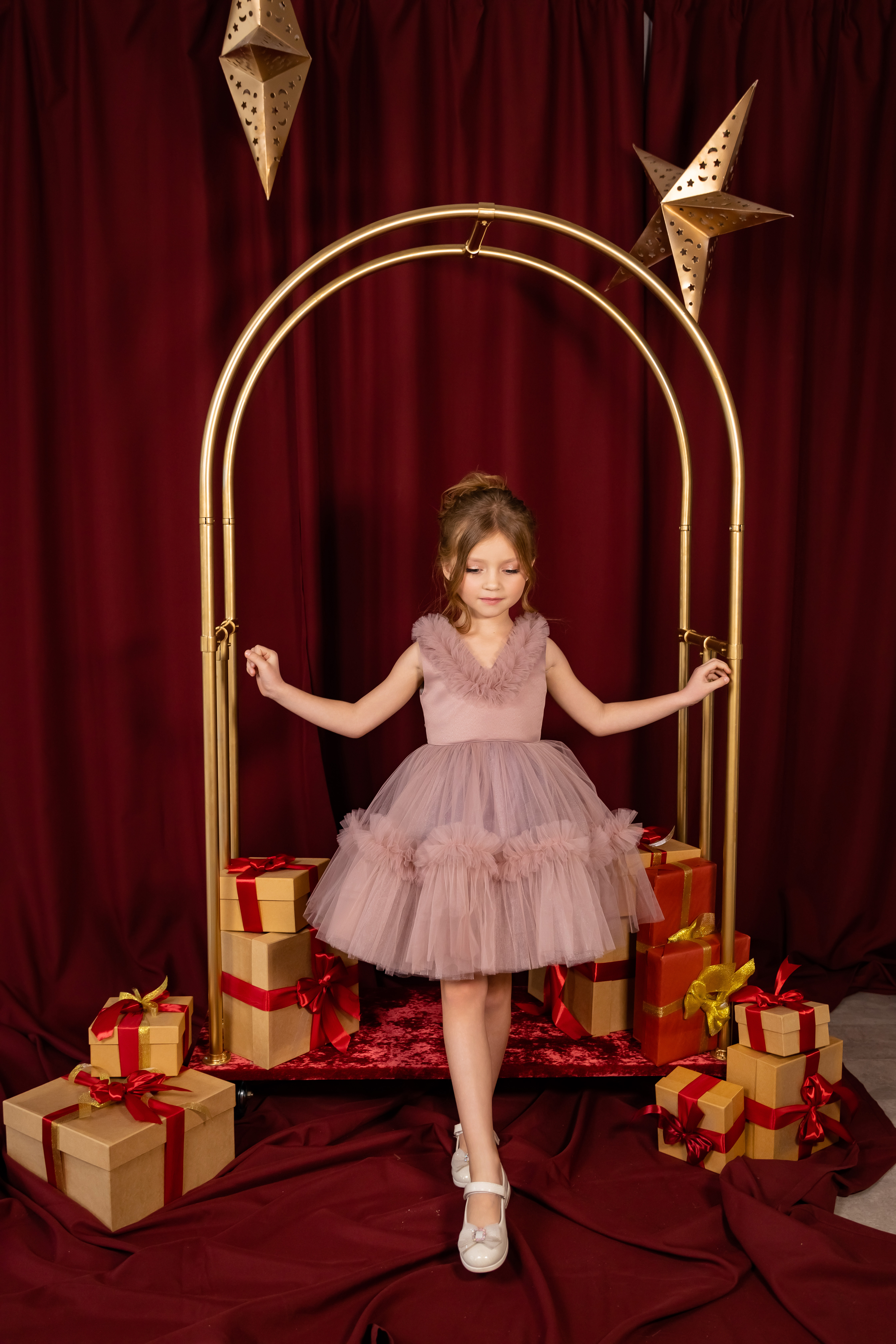 Платье ELLIE by Rina Kutz ПЛ-0925/пудровый - фото 6