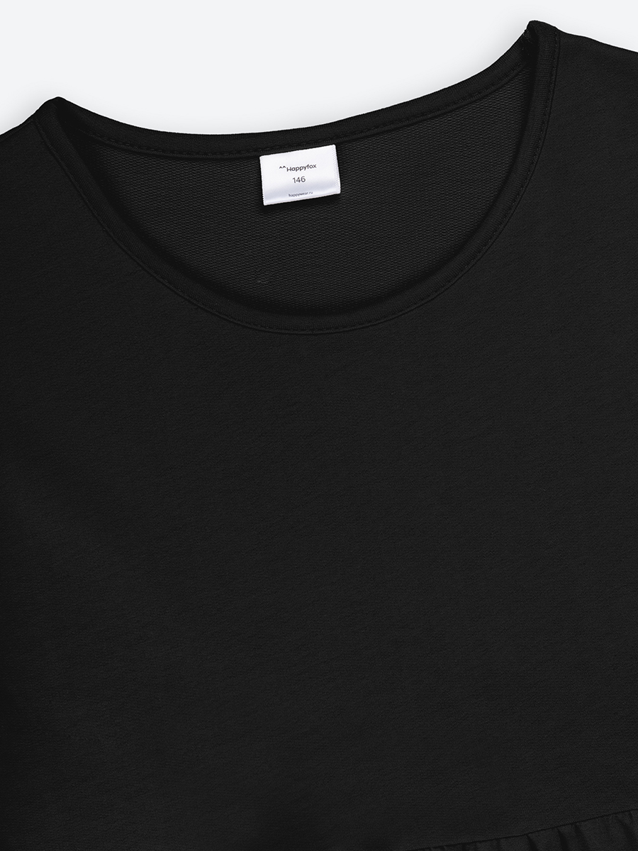 Платье HappyFox HFTAK4426черный - фото 9