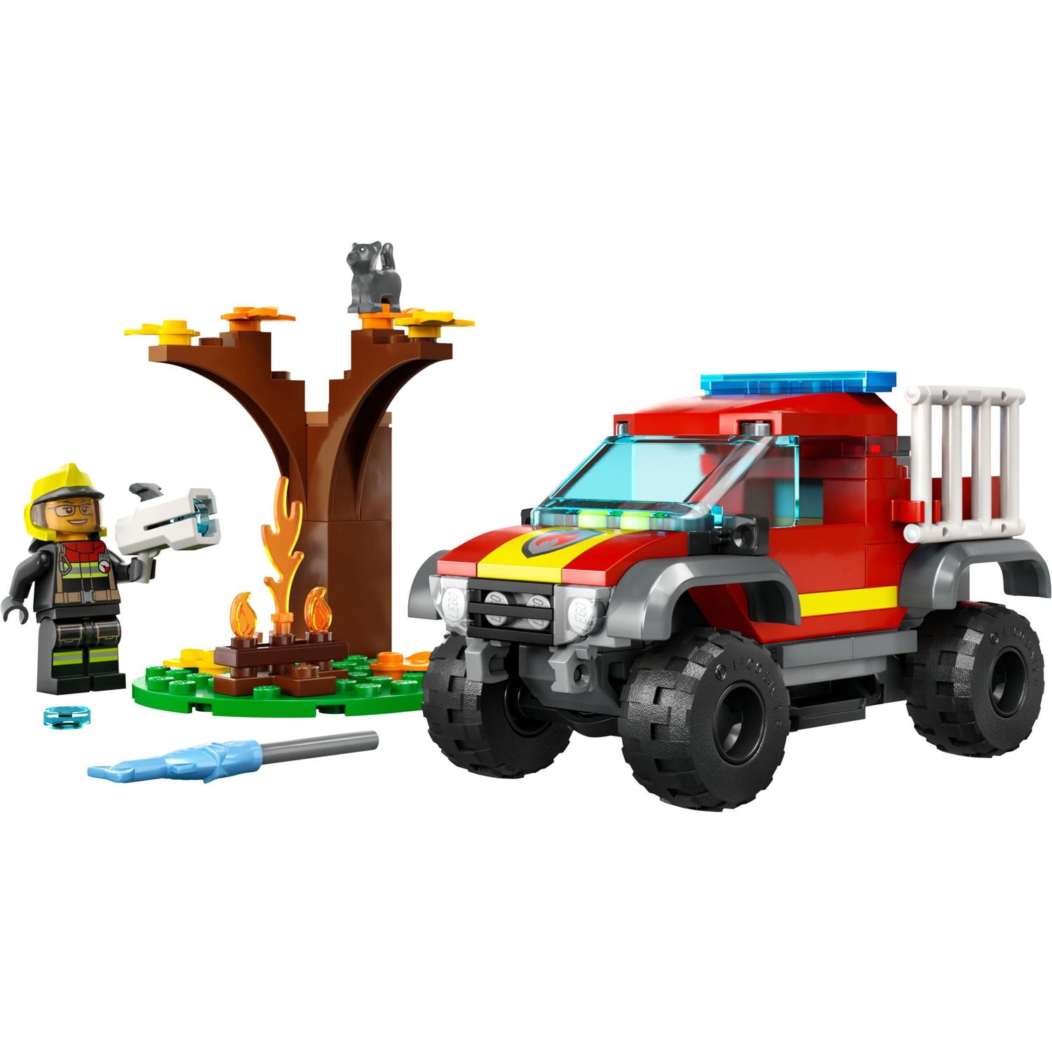 Конструктор LEGO City Спасательная пожарная машина - фото 2