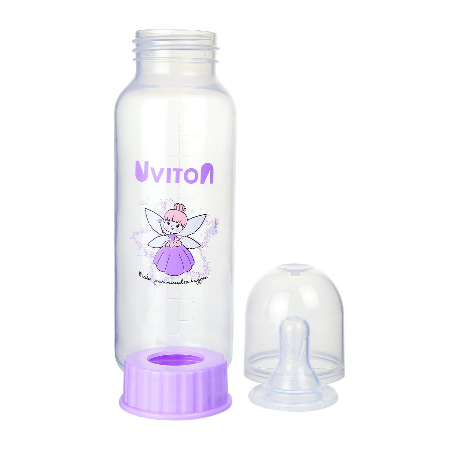Бутылочка Uviton Anti-Colic 250 мл 1 шт. - фото 3