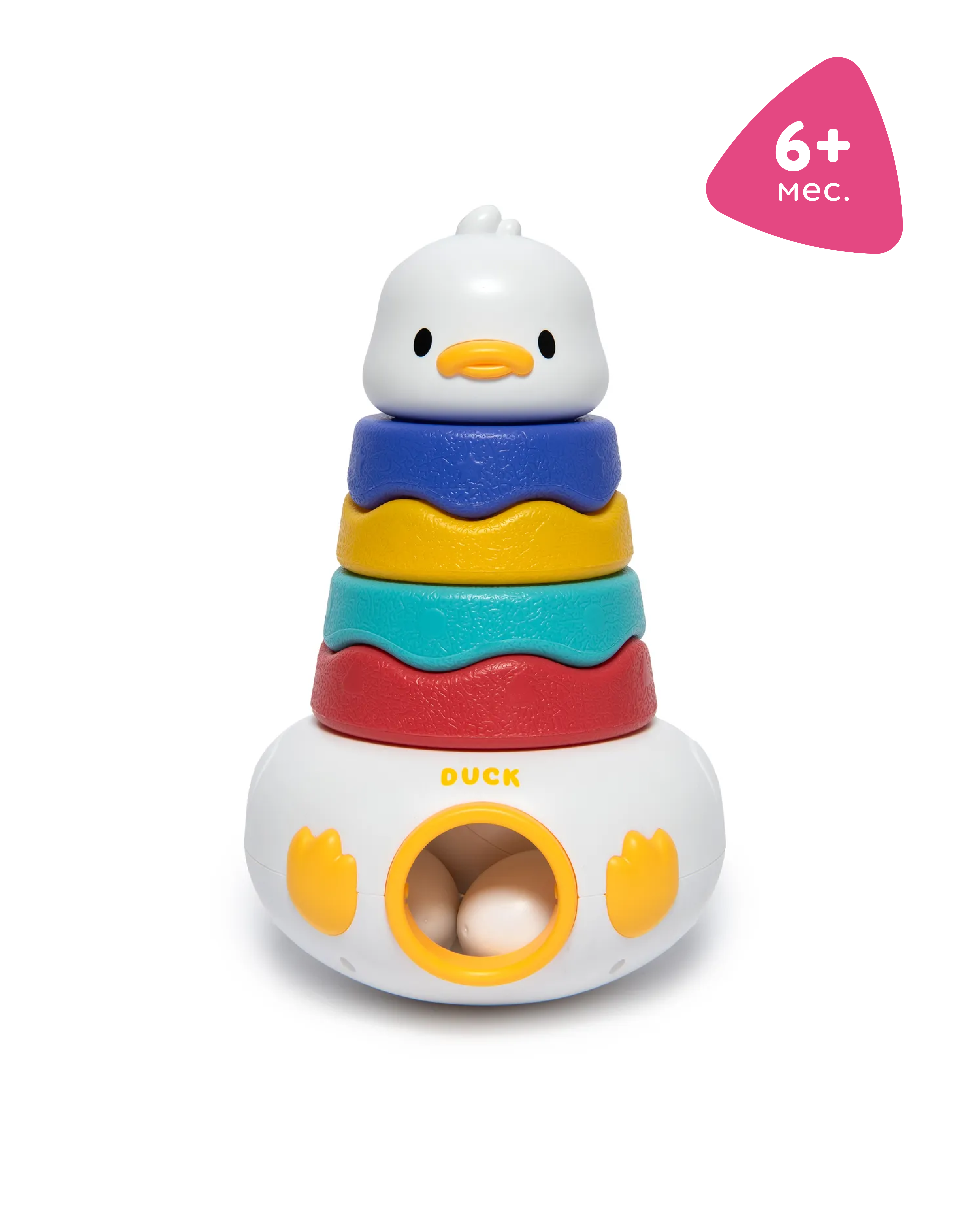 Игрушка BabyGo пирамидка Уточка - фото 1