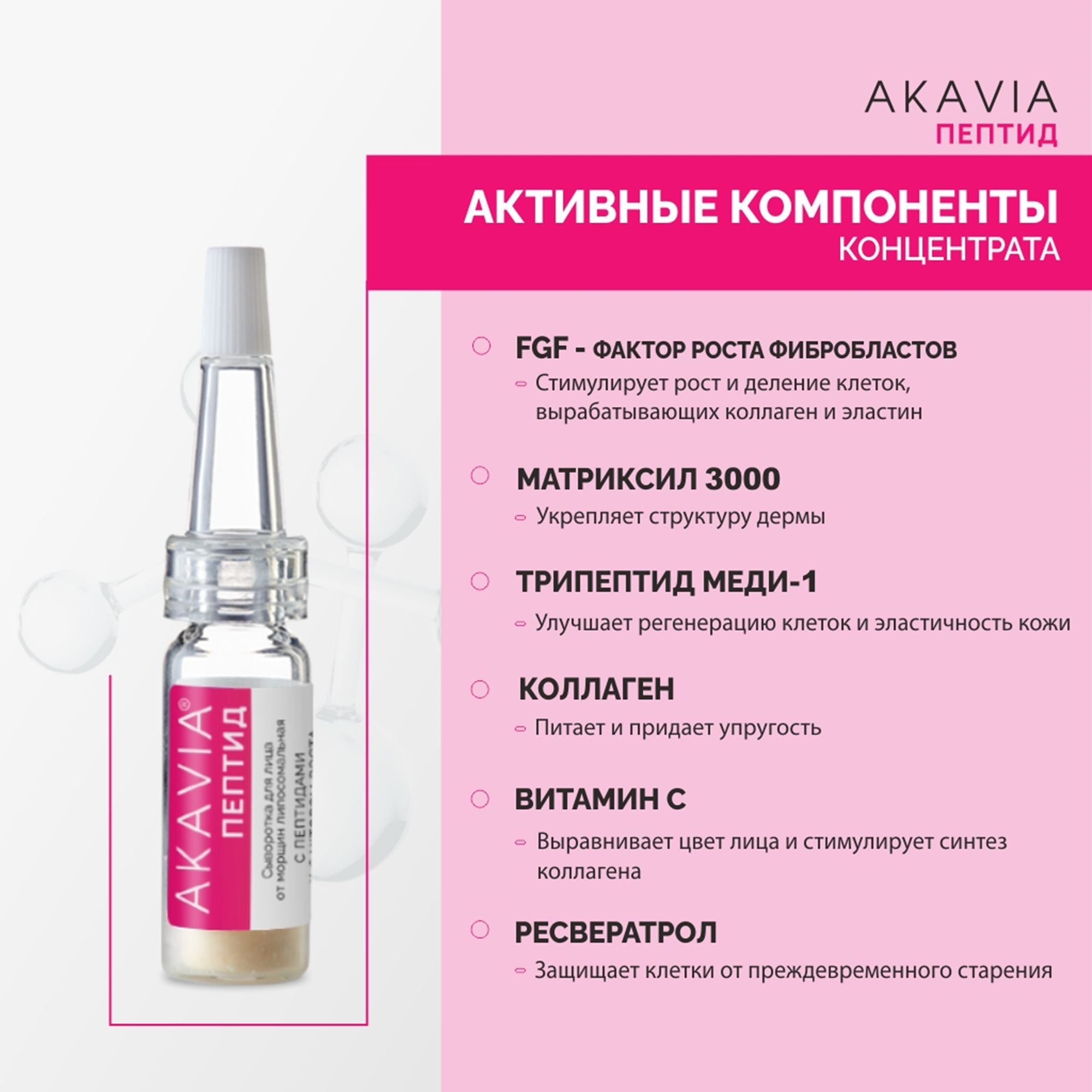 Сыворотка АКАВИЯ От морщин с фактором роста - фото 5