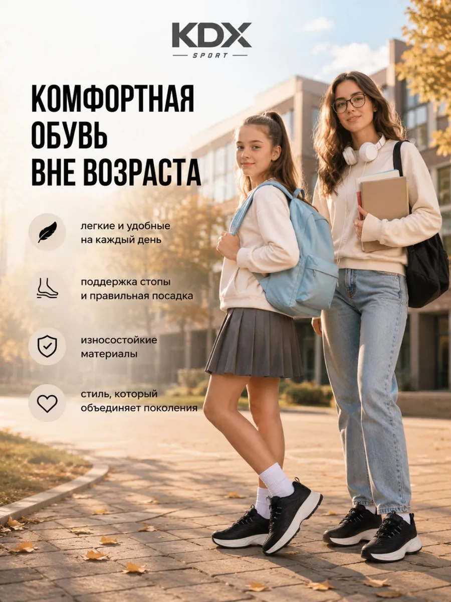 Кроссовки KDX ALFW-01 black - фото 14