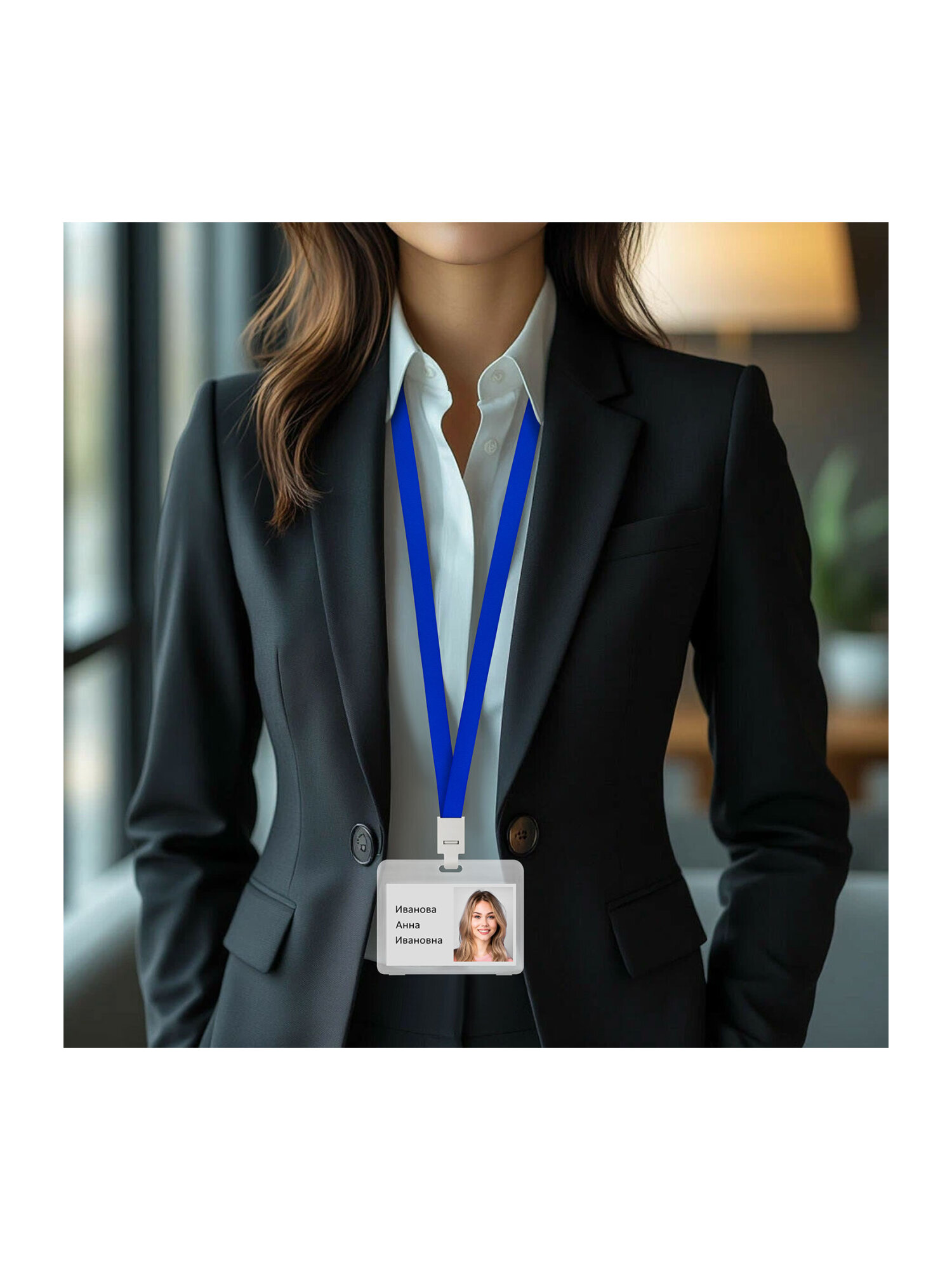 Бейдж Brauberg горизонтальный - фото 14