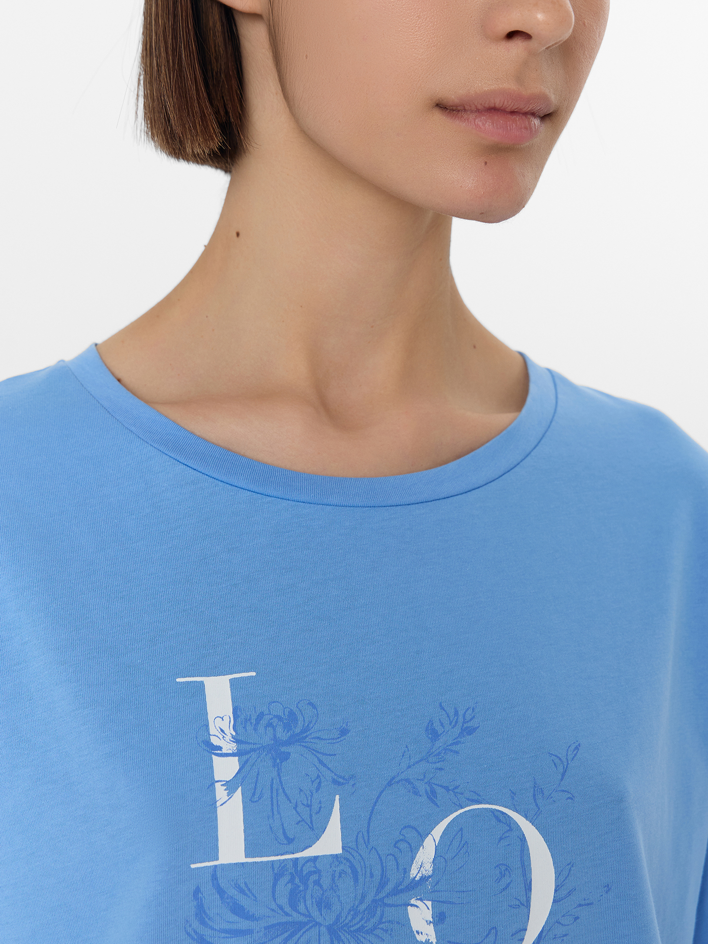 Пижама Mark Formelle (Марк Формэль) 592370/сине -голубой +узор на голубом - фото 5