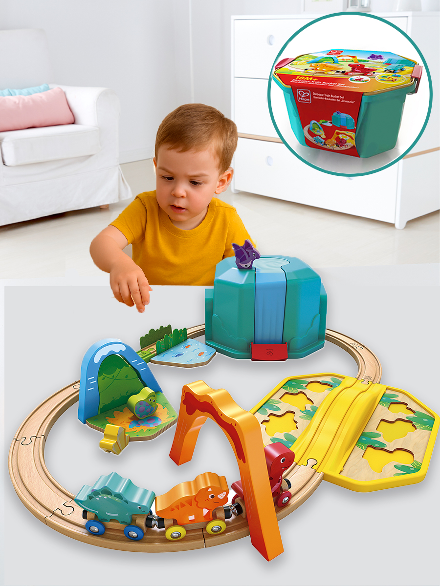 Набор железнодорожный Hape E3828_HP - фото 3