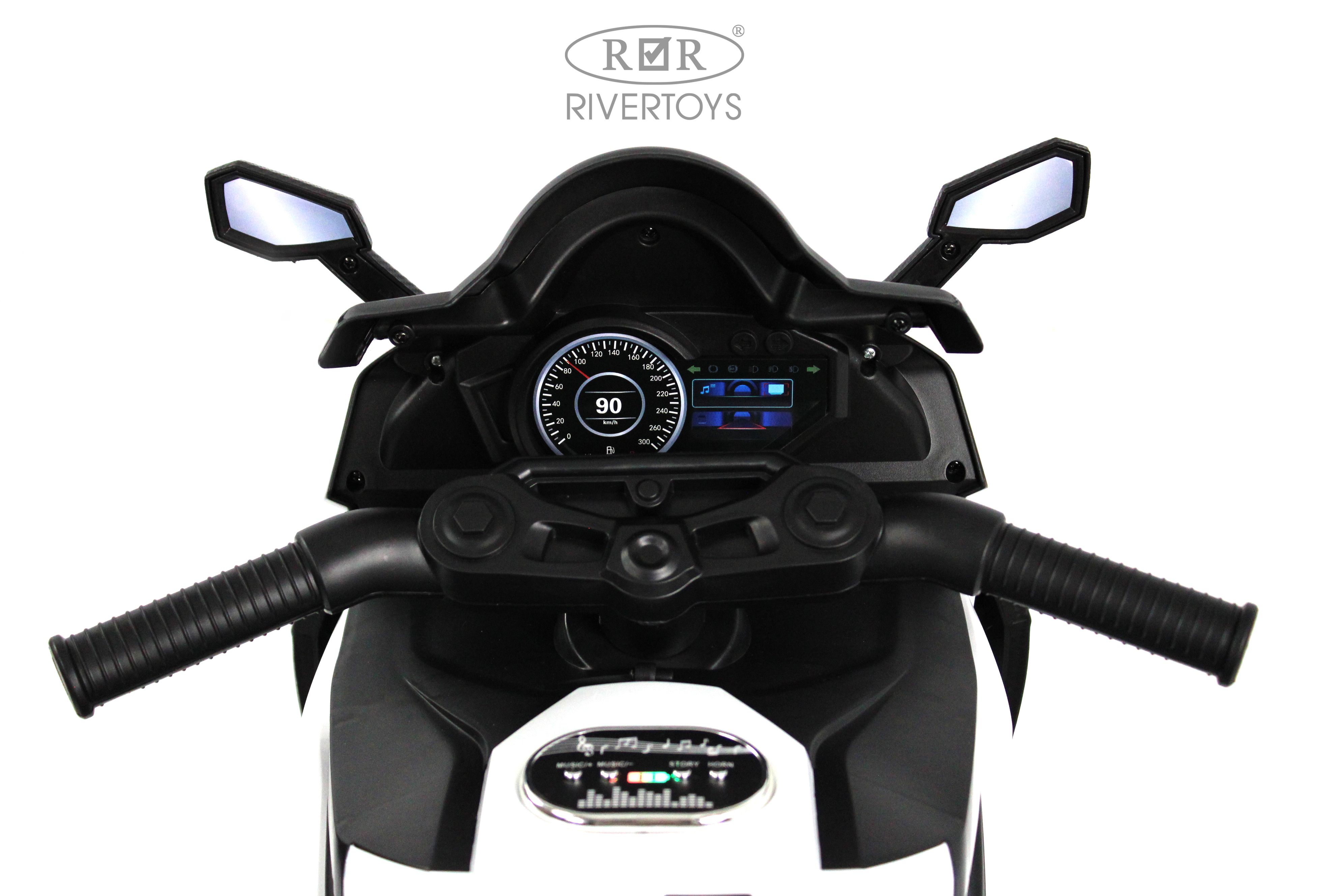 Электромобиль RIVERTOYS K002PX-A-WHITE - фото 9