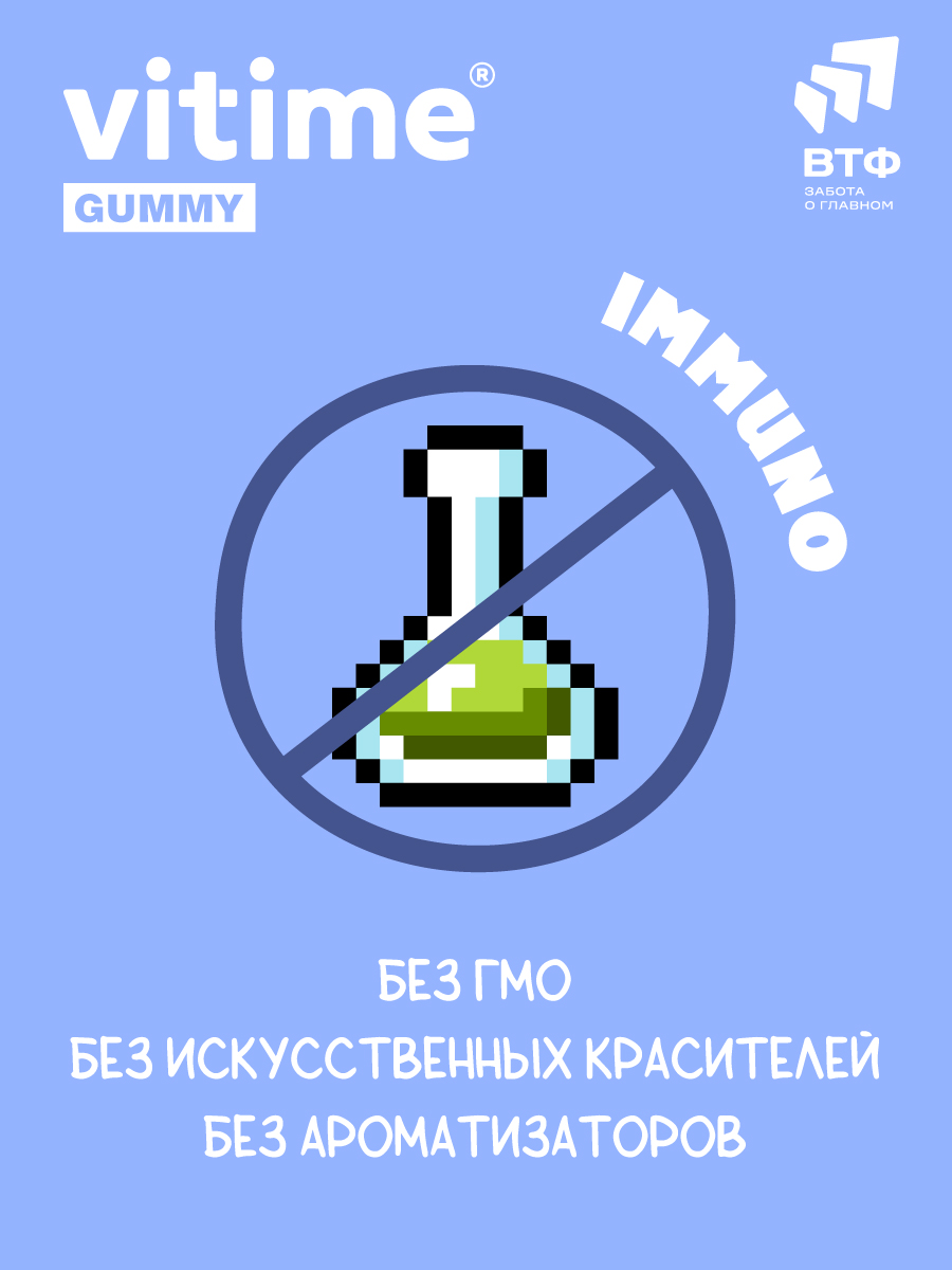 Витамины для детей Vitime Gummy Мармеладные мишки - фото 5