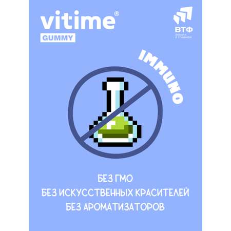 Витамины для детей Vitime Gummy Мармеладные мишки